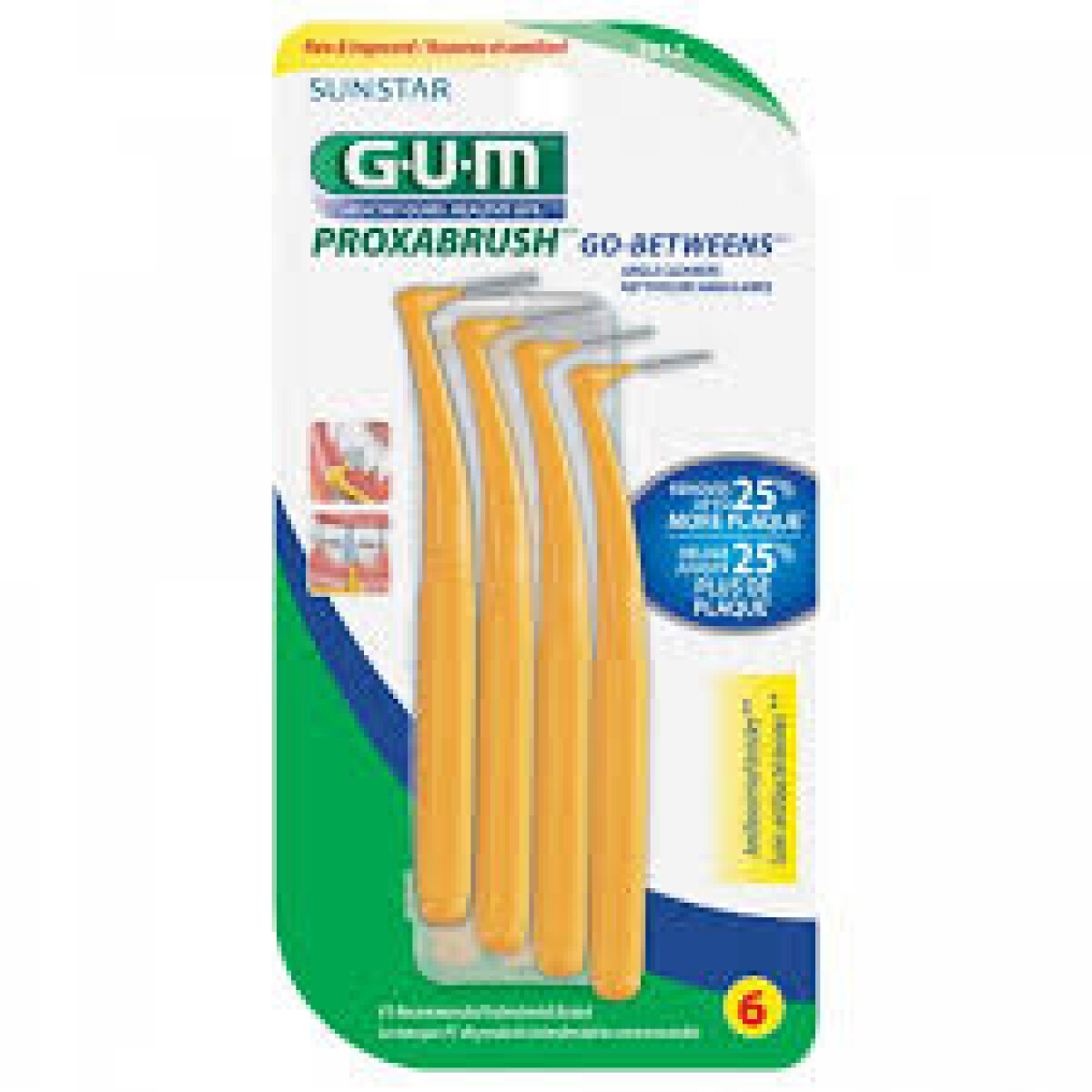 Cepillo Dental GUM Interdental x4 3012 â€“ Limpieza PortÃ¡til 