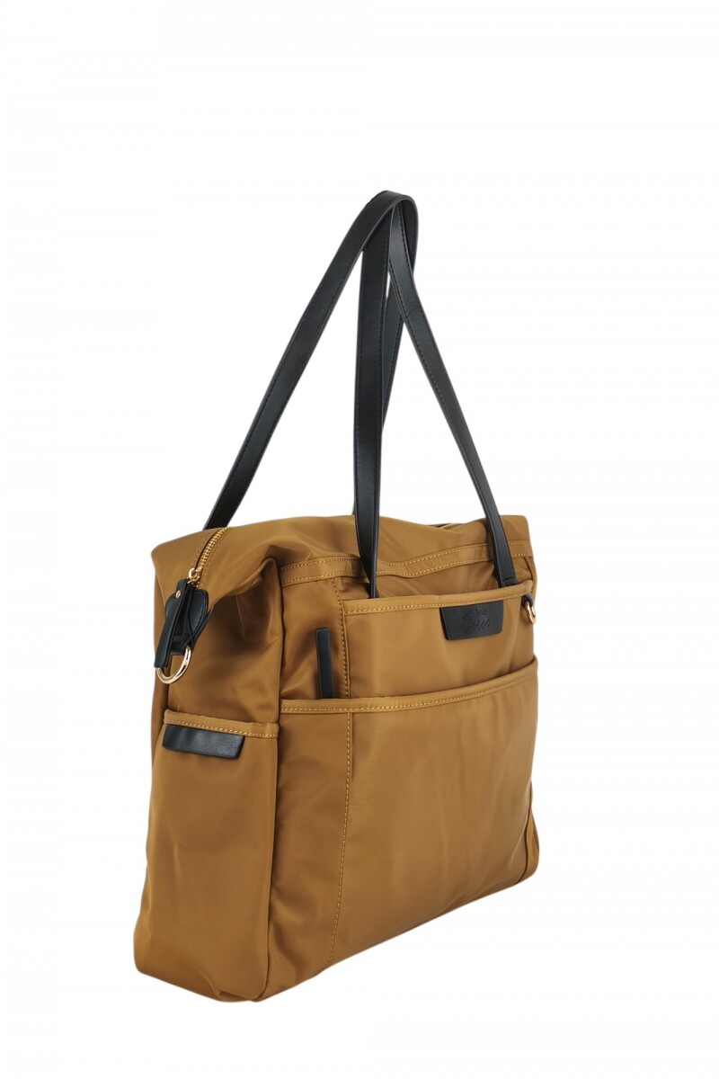 Cartera bolso grande Tostado