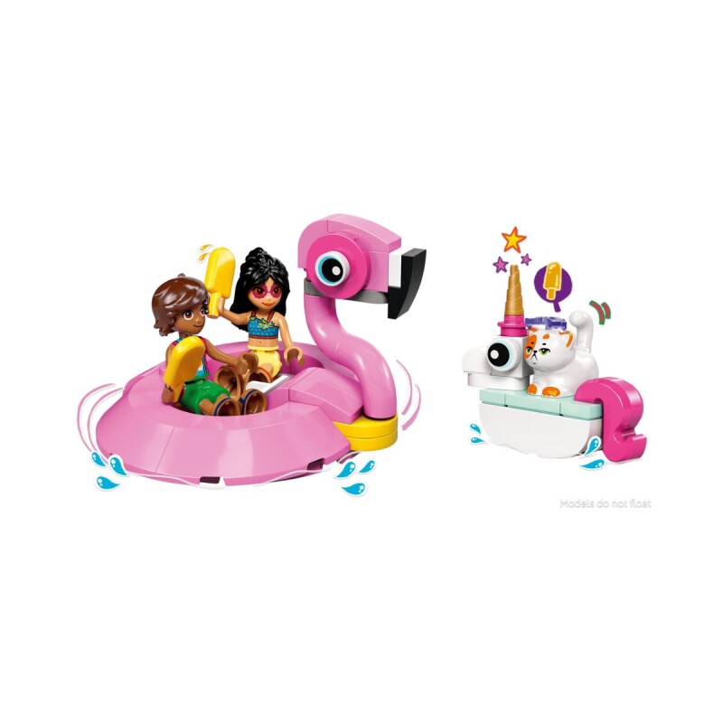 Bloques para armar Lego Friends Fiesta con Flamingo y Unicornio 99 pcs 5+ Bloques Para Armar Lego Friends Fiesta Con Flamingo Y Unicornio 99 Pcs 5+