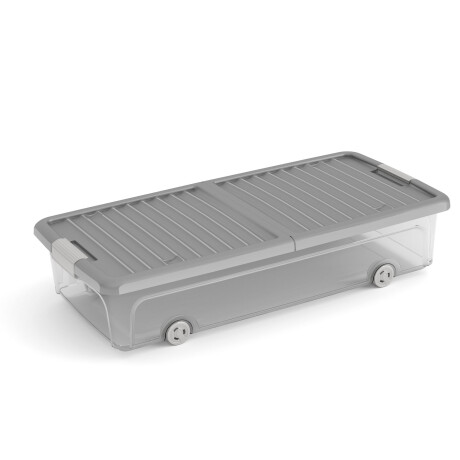 CAJA ORGANIZADORA POLIPROPILENO TRANSPARENTE WBOX 35L