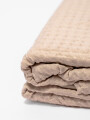 Funda Nórdica 1 Plaza Microfibra Washed Beige