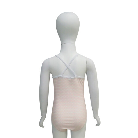 Malla Entera Playa Infantil Frozen Talle 4/10 SALMON