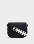 Bandoleras Boho Bandolera Bordada Con Solapa - Negro