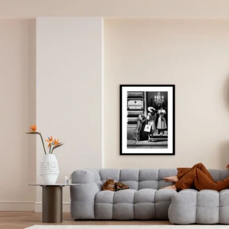 CUADRO WINDOW SHOPPING Negro - -