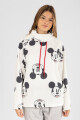 Sweater sherpa mickey Marfil