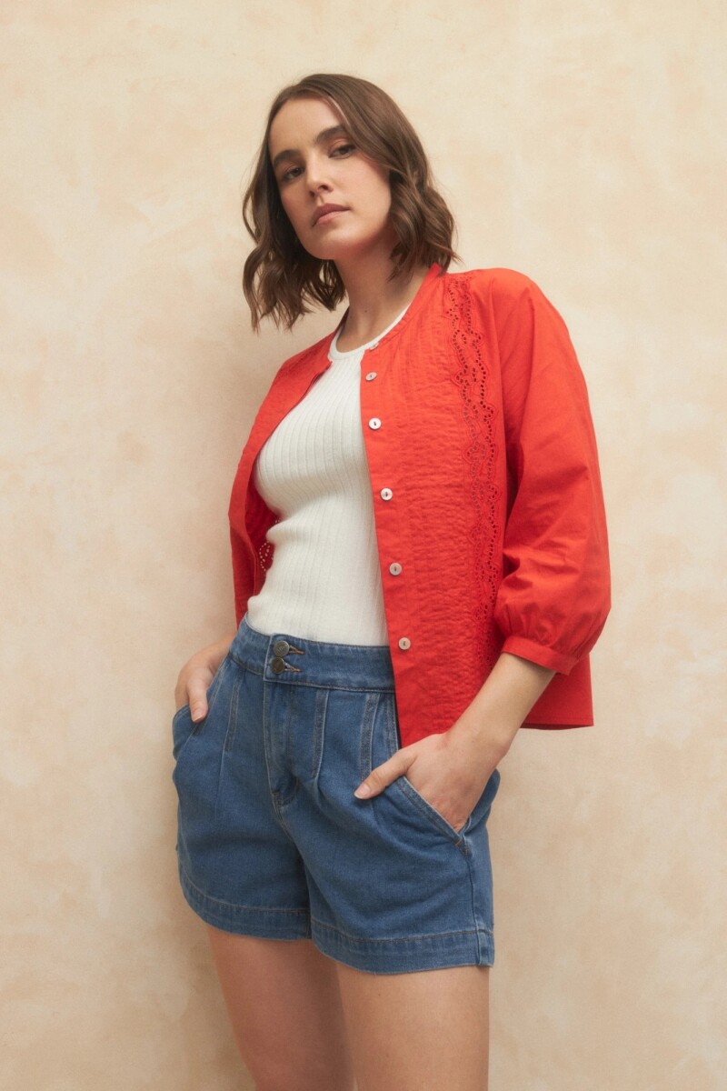 SHORT ALLIE GILLY - AZUL 