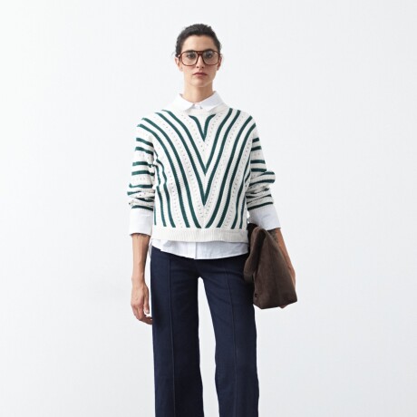SWEATER COIMBRA Verde Botella