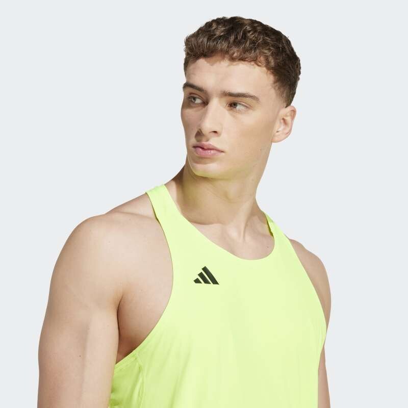 Musculosa Adidas Adizero Amarillo