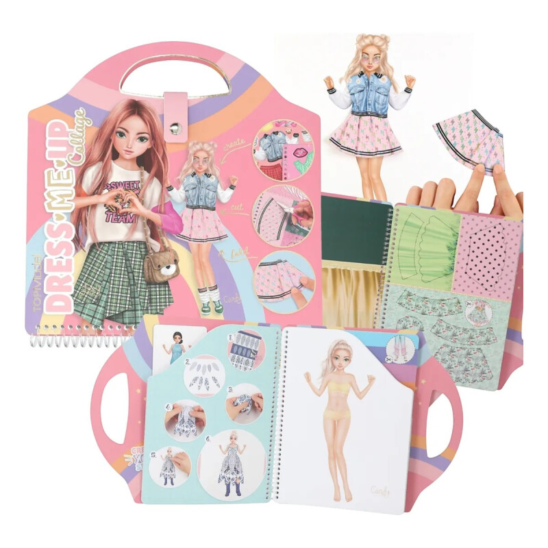 Libro de Collage Top Model Moda Libro de Collage Top Model Moda