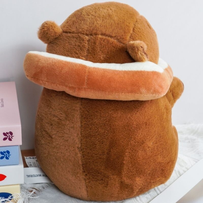 Peluche Capibara - Tostada Removible - 28cm Peluche Capibara - Tostada Removible - 28cm