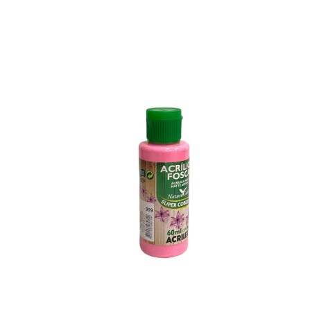 Pintura Acrílica Acrilex Mate 60 ml (Tonos Rosados y Violetas) 909 Tutti-Frutti