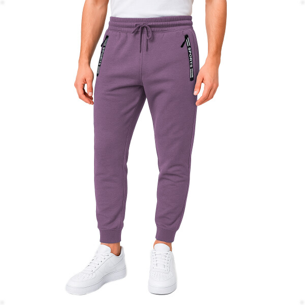 Pantalón Jogging Deportivo Lila Talla M-L