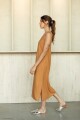 VESTIDO ALLEGRA SS24 Camel