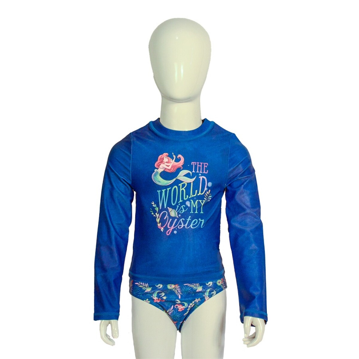 Malla Disney Sirenita Protección UV de Niños - LMIISS24805 - Azul 