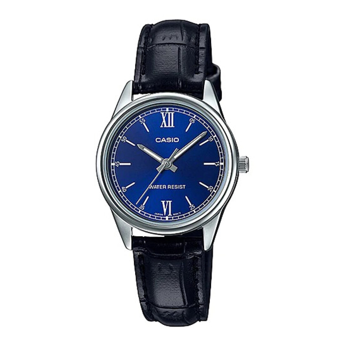 Reloj CASIO LTPV005L-2BUDF Cuero Negro Esfera 28mm 