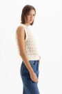 CHALECO GRECIA Beige