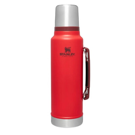 Termo Stanley Ultra 1,4 Litros 1.5 QT Acero Inoxidable con Tapón Cebador ROJO