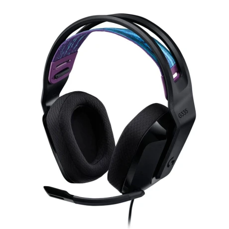 AURICULARES LOGITECH HEADSET GAMING G335 Auriculares Cableados Gamer LOGITECH G335 Con Micrófono - Black
