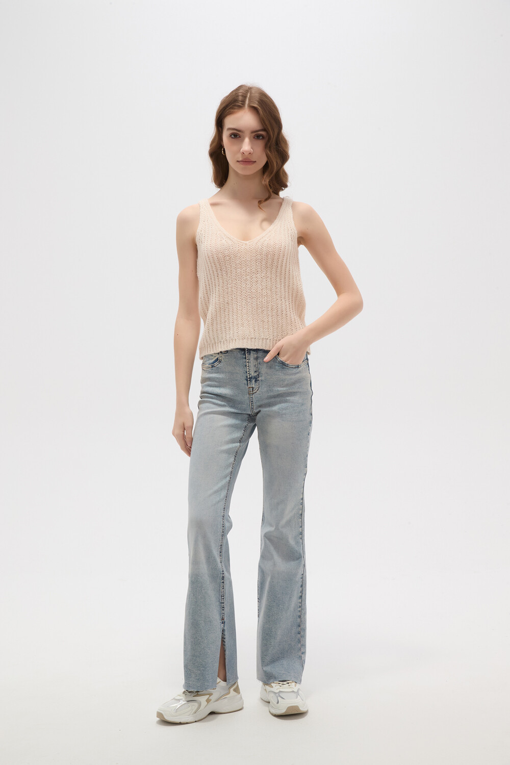 Musculosa Ulverea Crudo / Natural