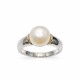 Anillo con perla al centro Anillo con perla al centro
