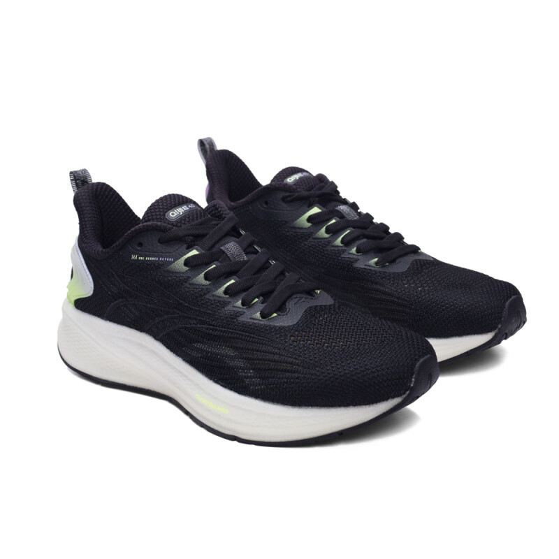 Zapatillas Running W Cushion Shoes Mujer Obsidian Black/lavender