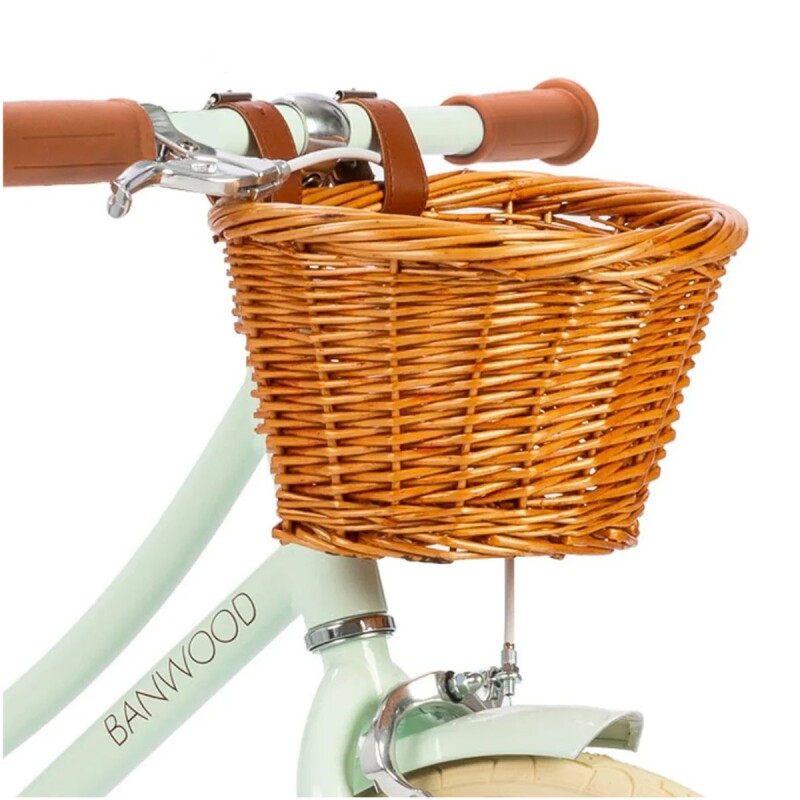 Canasto de ratán clásico para bicicleta, monopatin o triciclo Canasto De Ratán Clásico Para Bicicleta, Monopatin O Triciclo