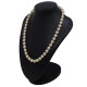 Collar Perlas De Cultivo De 8 A 8,5 MM Y Oro 18K. Largo 44 cm Collar Perlas De Cultivo De 8 A 8,5 MM Y Oro 18K. Largo 44 cm