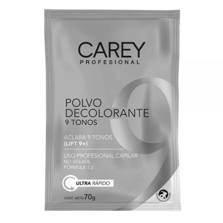 Carey Profesional polvo decolorante 9 Tonos