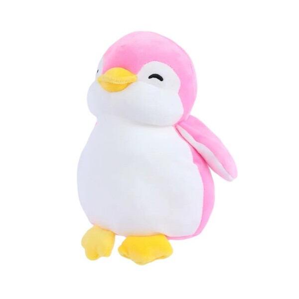 Peluche pingüino mini family rosa