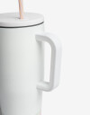Artículos cocina Vasos Vaso Metálico "lo Quiero Todo" - Blanco Hueso