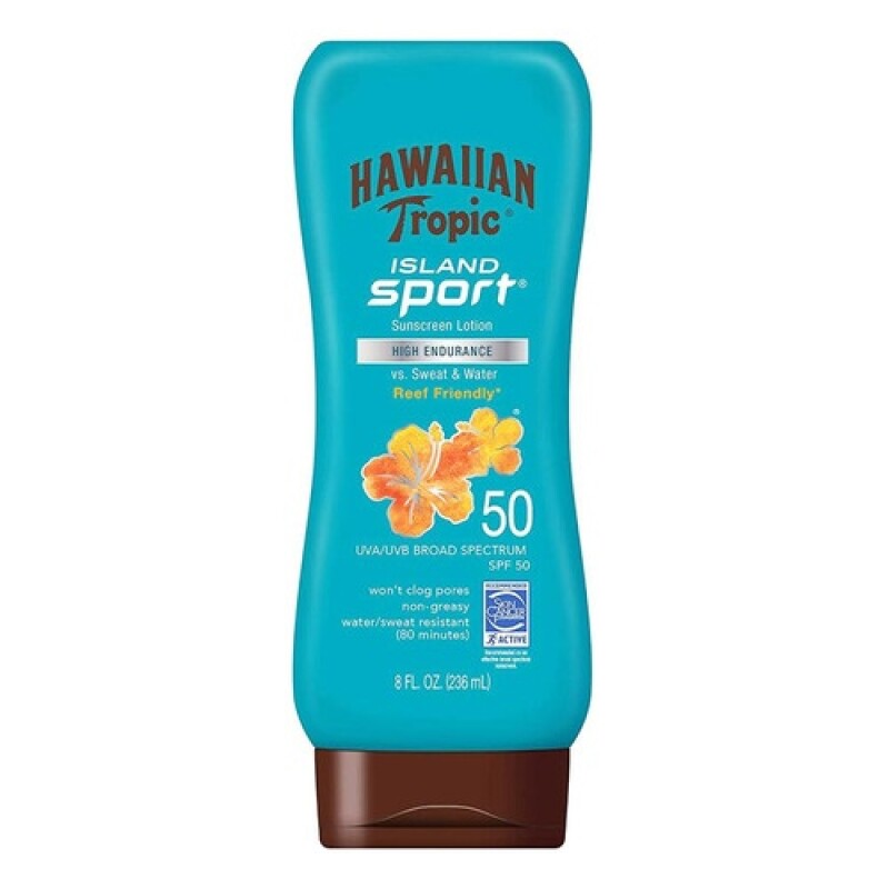 Protector solar loción ultra light Hawaiian Tropic Island Sport FPS 50 240ml Protector solar loción ultra light Hawaiian Tropic Island Sport FPS 50 240ml