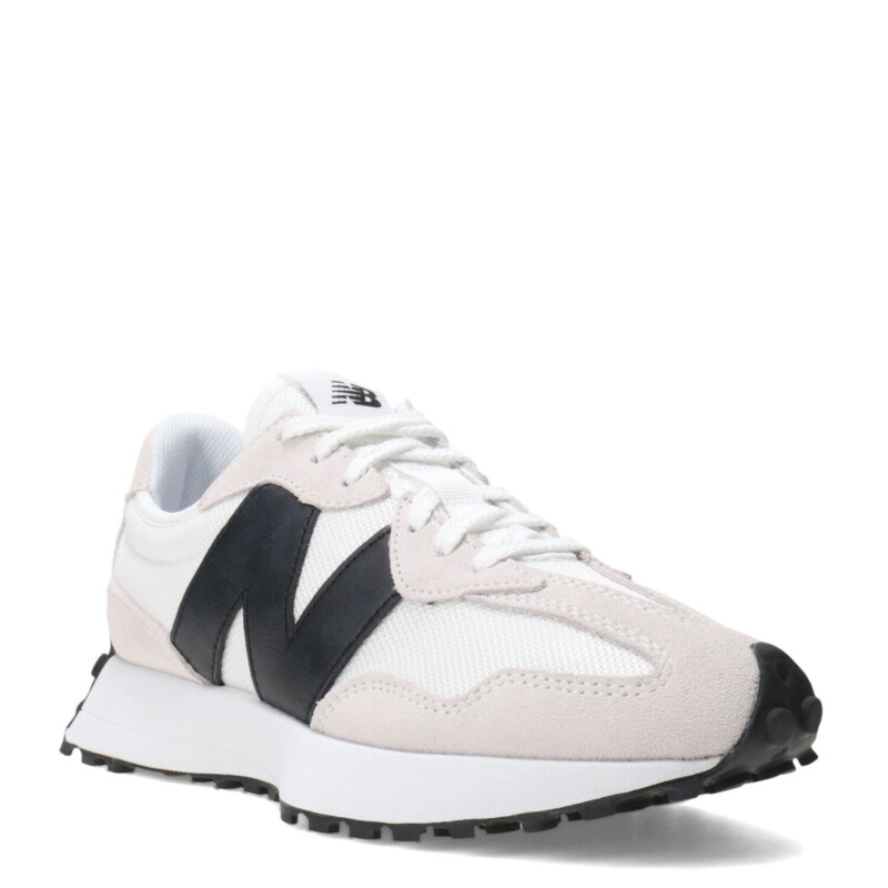 Championes de Hombre New Balance Life Style 327 Blanco - Gris - Negro