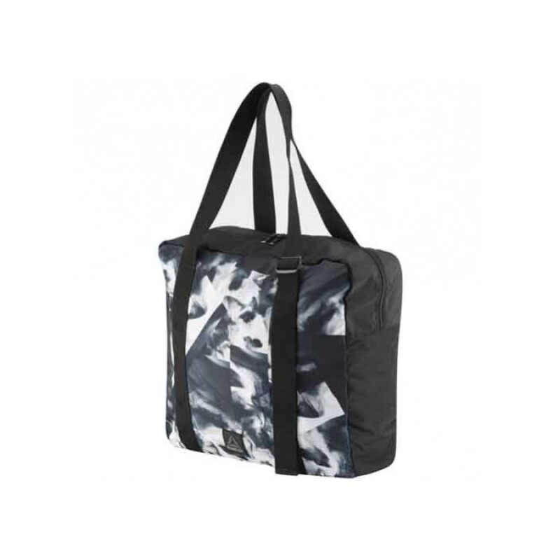 Cartera Reebok Found Tote Negro - Blanco