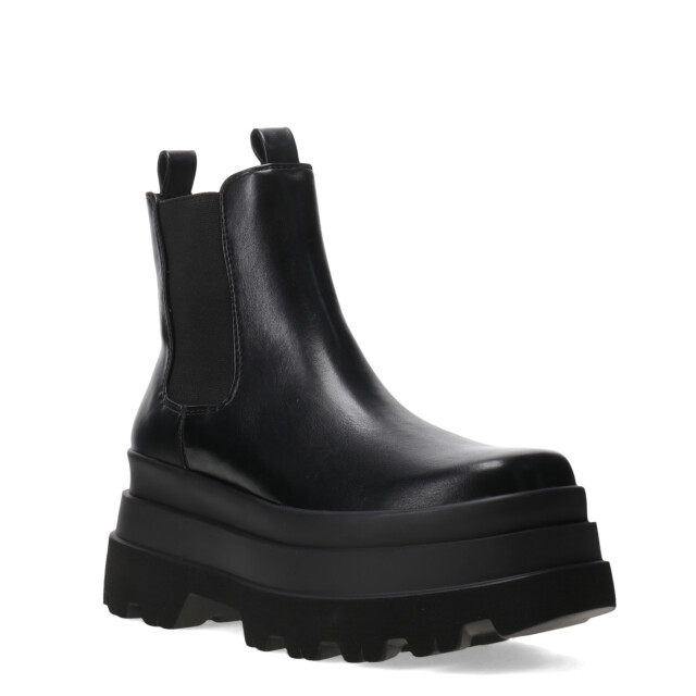 Bota de Mujer Miss Carol TRAP con elásticos Negro