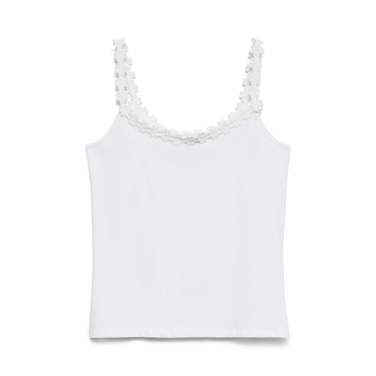 VMFLORA TANK TOP JRS BOX - SNOW WHITE 