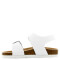 Sandalia de Niña Mini Miss Carol BUCKY con hebillas y velcro Blanco