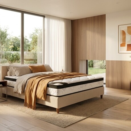 Sommier Queen HAMPTONS Mercury Beige