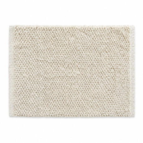 Alfombra Soft Textura Buclé Interior Liviana Moderna Beige