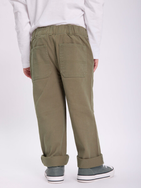 Pantalón carpintero Verde Militar