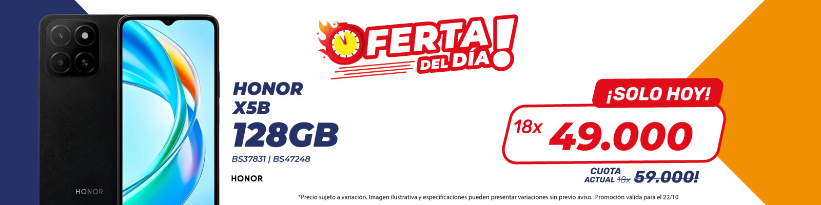 Oferta 3 del dia 22/10