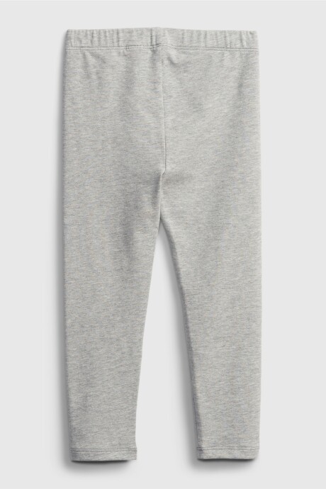 Calza Básica Toddler Niña Light Heather Grey B08