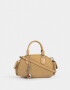Bowling Cartera Bowling Con Charm - Marron Beige