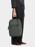 Mochila Para Portátil De 15" Efecto Nylon caqui
