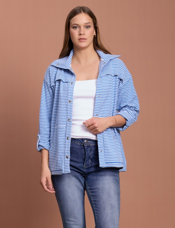 Camperita Soft CELESTE OSCURO