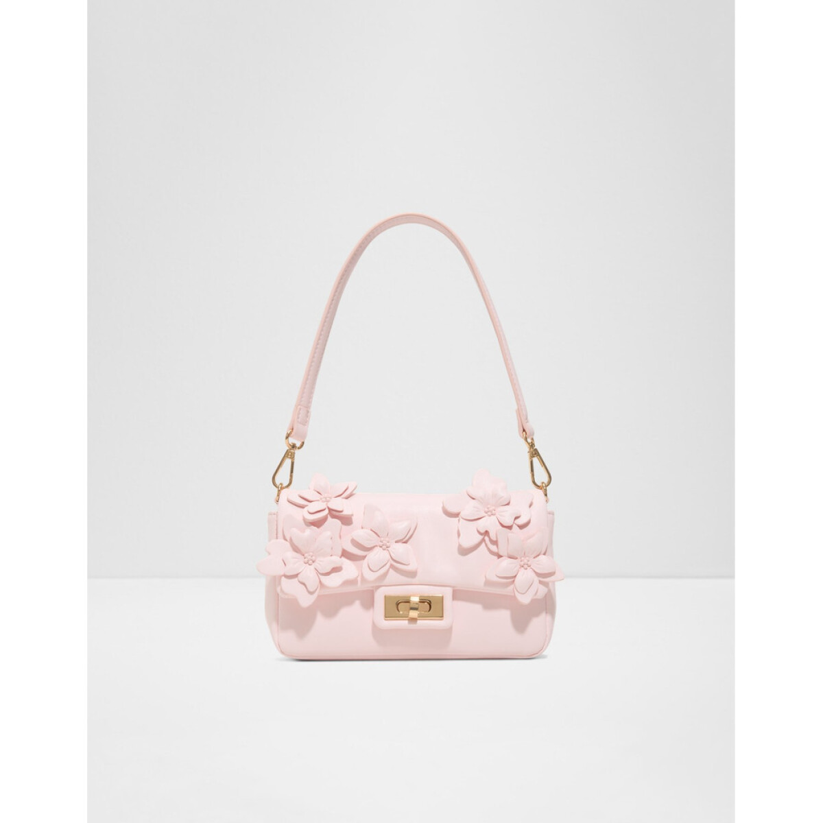 EVELISSE LIGHT PINK SYNTHETIC - BLACK LEATHER 