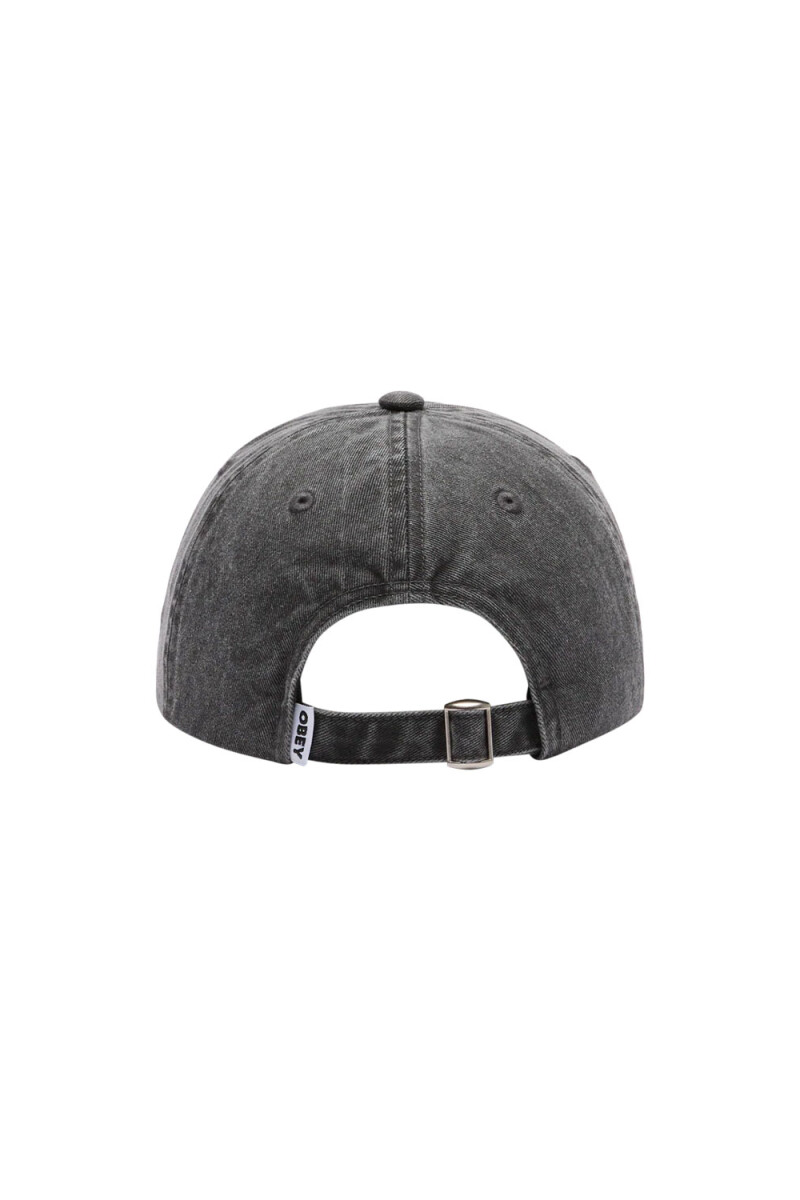 PIGMENT BOLD 6 PANEL STRAPBACK Negro
