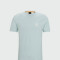 BOSS -Remera de algodón básica, TALES Verde Pastel