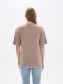 Remera Javid Taupe Claro