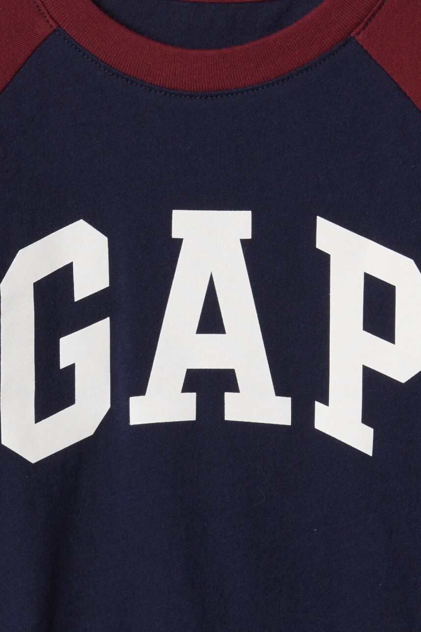 Remera Logo Gap Toddler Niño Red Delicious