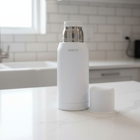 Termo Selecta Aqua Doble pared 750 ml Blanco
